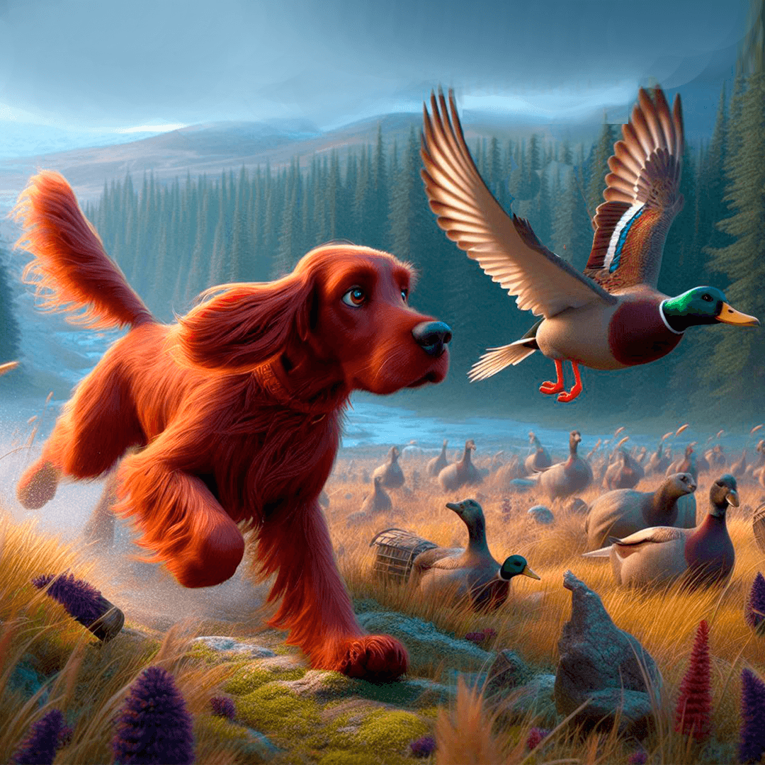 Setter Irlandês Ruivo